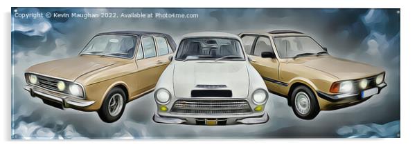 Timeless Fords Acrylic by Kevin Maughan
