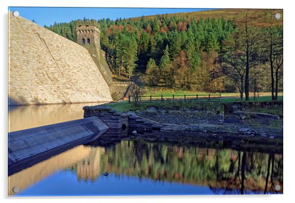 Derwent Dam Acrylic by Darren Galpin