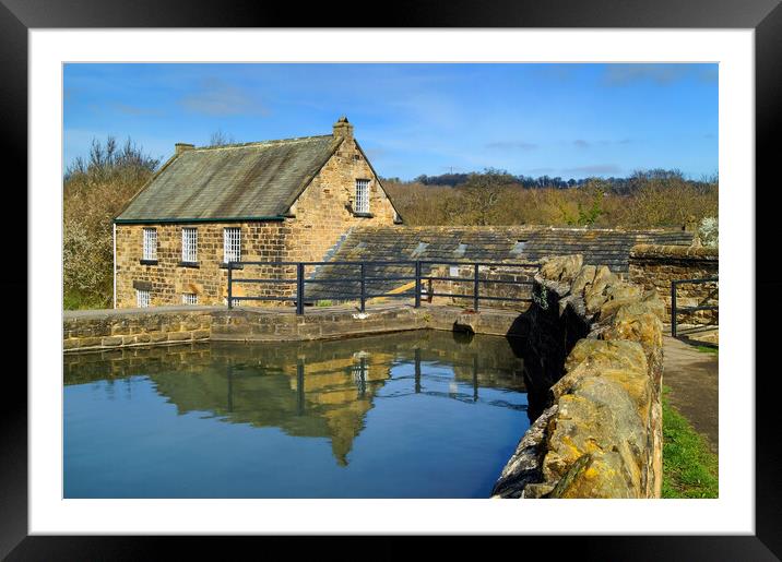 Worsbrough Mill Framed Mounted Print by Darren Galpin