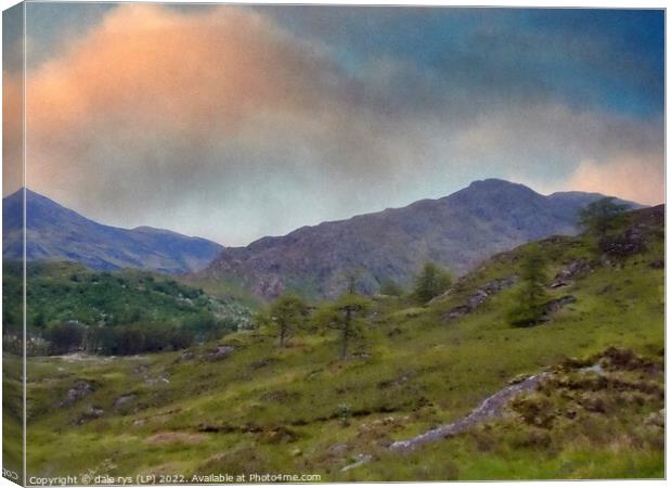 SHIEL BRIDGE-5 SISTER'S Canvas Print by dale rys (LP)