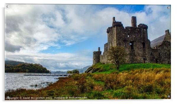 Kilchurn Castle Argyllshire Acrylic by David Mccandlish