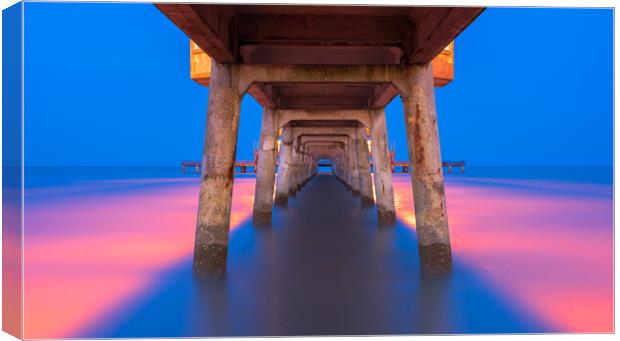 Deal Pier Canvas Print by Stewart Mckeown