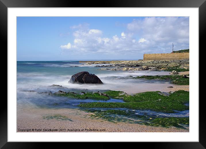 Porthleven Framed Mounted Print by R K Photography