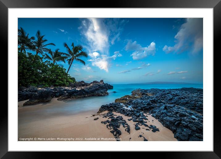 Midnight tropics Framed Mounted Print by Pierre Leclerc Photography