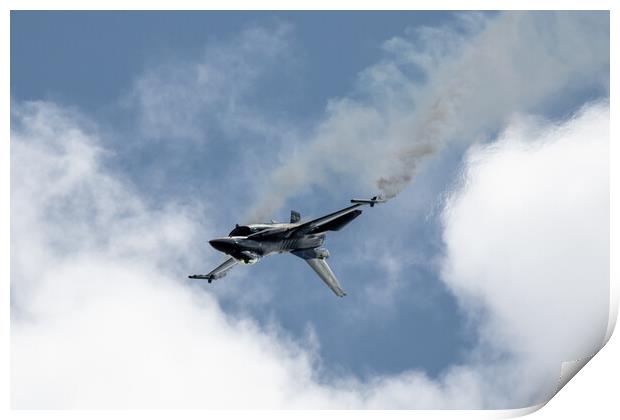 Belgian F-16 Solo Display Print by J Biggadike