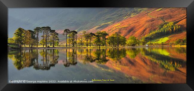 Buttermere in Morning Light Framed Print by George Hopkins