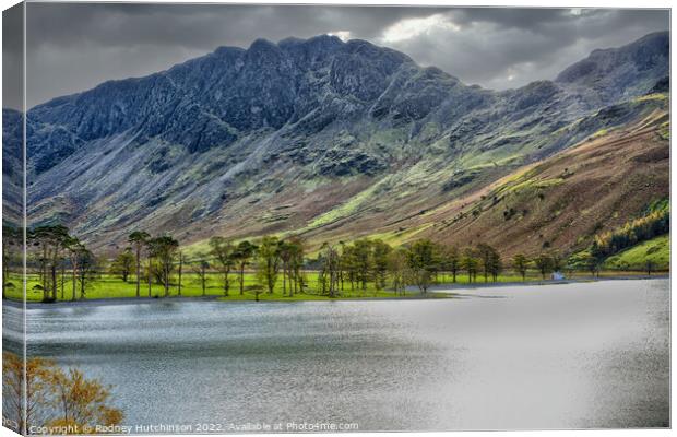 Buttermere Fell Canvas Print by Rodney Hutchinson