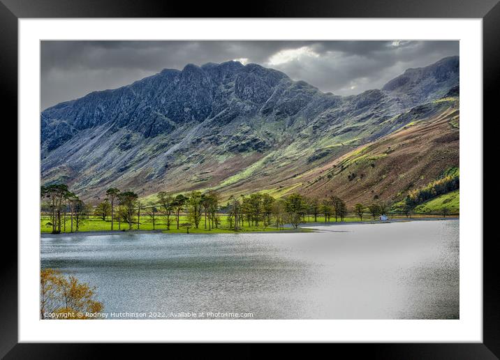Buttermere Fell Framed Mounted Print by Rodney Hutchinson