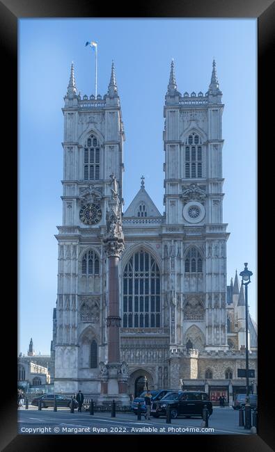 Westminster Abbey Framed Print by Margaret Ryan