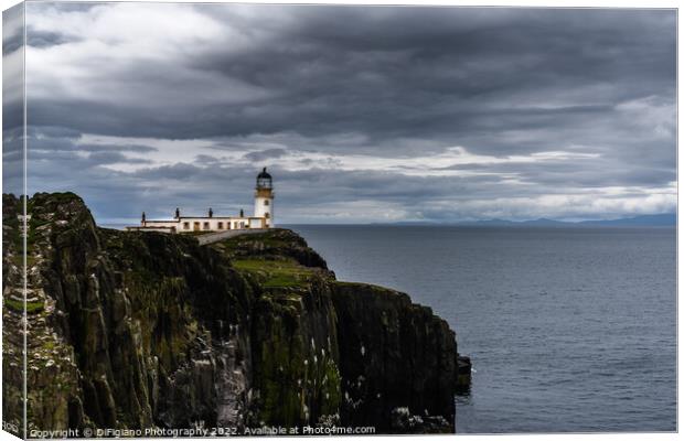 Neist Point Lighthouse Canvas Print by DiFigiano Photography