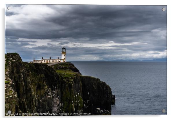Neist Point Lighthouse Acrylic by DiFigiano Photography