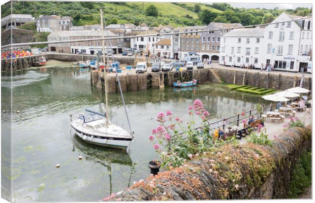 Mevagissey Canvas Print by Graham Custance