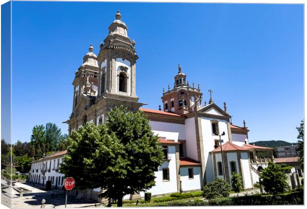 Monastery of Saint Michael of Refojos Canvas Print by Antonio Ribeiro