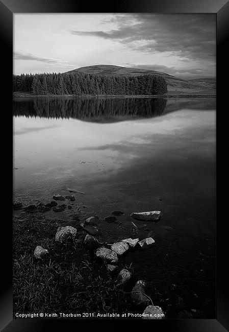 Blackadder Reservoir Framed Print by Keith Thorburn EFIAP/b