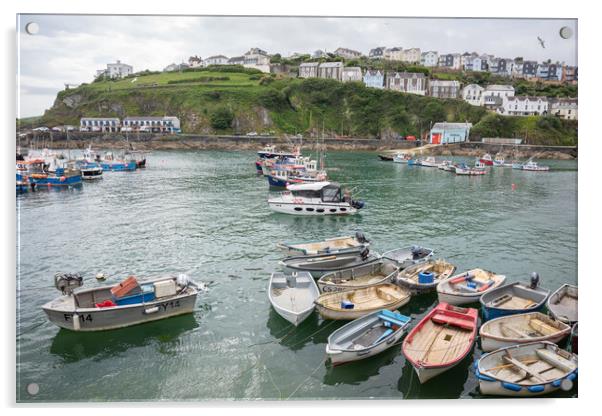 Mevagissey, Cornwall  Acrylic by Graham Custance