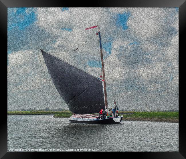 Wherry Albion in Oil Framed Print by GJS Photography Artist