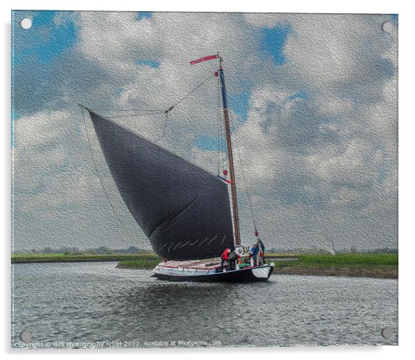 Wherry Albion in Oil Acrylic by GJS Photography Artist