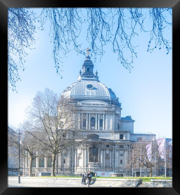 Methodist Central Hall, Westminster Framed Print by Margaret Ryan