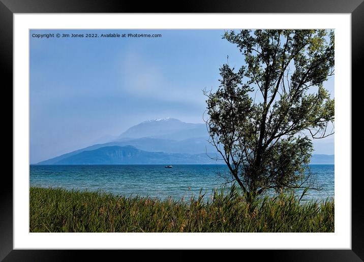 Morning in Sirmione Framed Mounted Print by Jim Jones