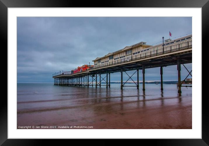 Paignton Pier  Framed Mounted Print by Ian Stone