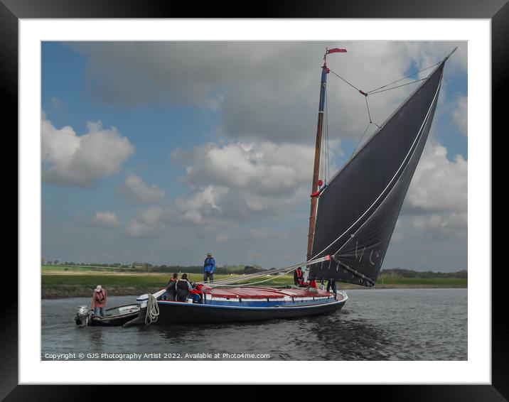 Working on the Wherry Albion Framed Mounted Print by GJS Photography Artist