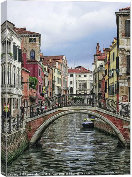 Beautiful Venice Canvas Print by Lynne Morris (Lswpp)