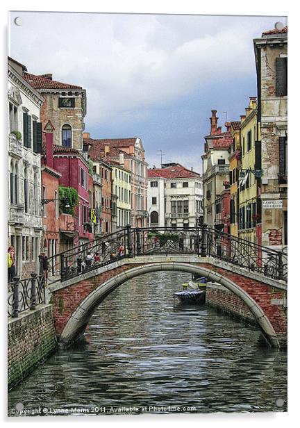 Beautiful Venice Acrylic by Lynne Morris (Lswpp)
