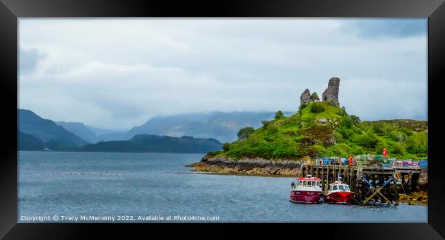 Caisteal Maol Framed Print by Tracy McMenemy