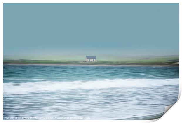 Outdoor oceanbeach Print by Tracy McMenemy