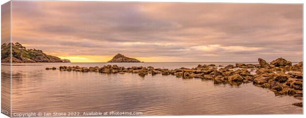 Thatcher Rock Panorama   Canvas Print by Ian Stone