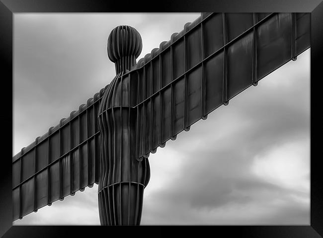 angel of the north. Framed Print by Northeast Images
