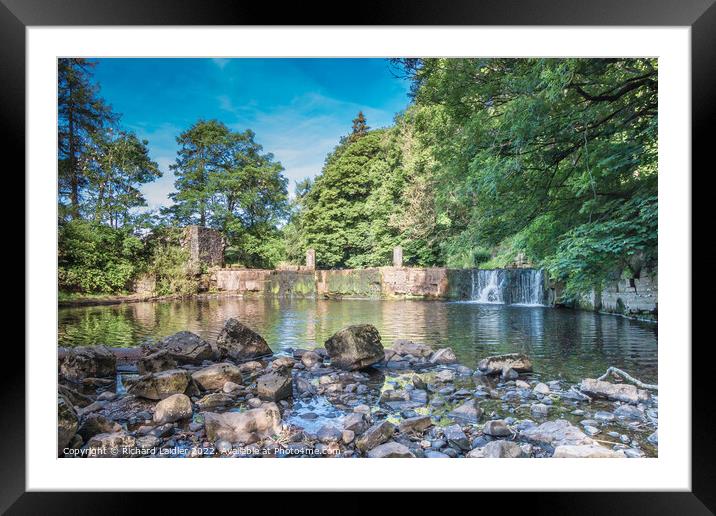 Mill Force, Bowes Framed Mounted Print by Richard Laidler