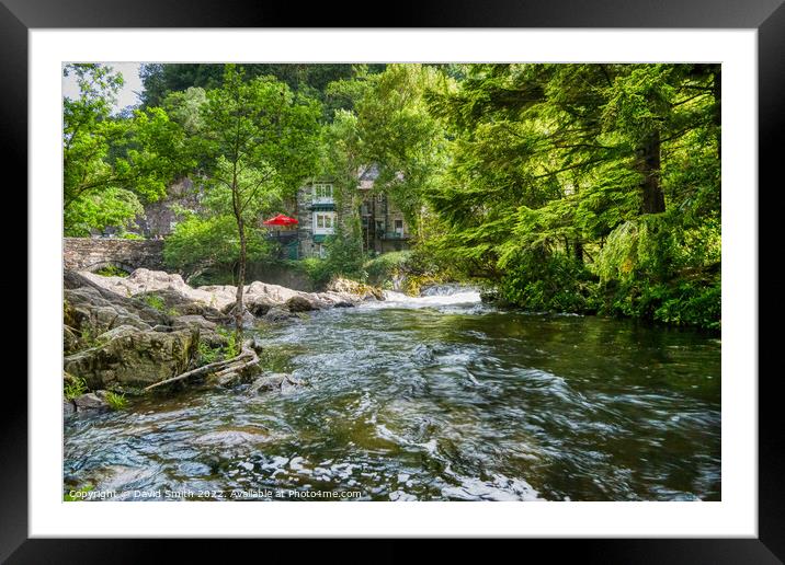 betws y coed  Framed Mounted Print by David Smith