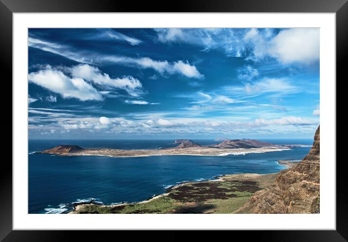 Blue Skies Framed Mounted Print by Joyce Storey