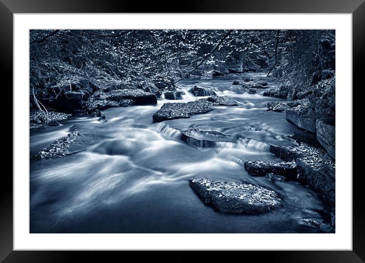 River Rivelin Framed Mounted Print by Darren Galpin