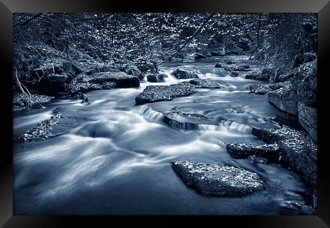 River Rivelin Framed Print by Darren Galpin