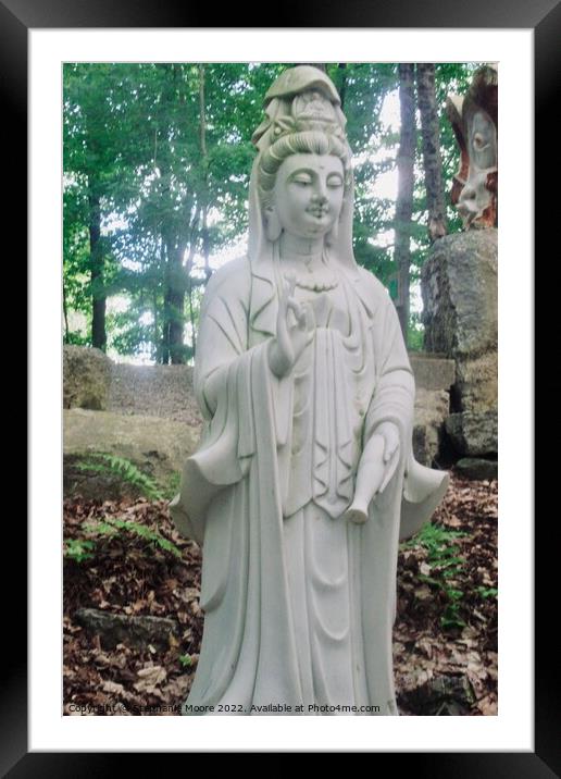 Statue #20 - Kuan Yin Framed Mounted Print by Stephanie Moore
