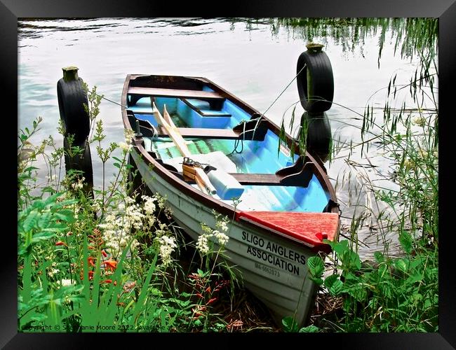 row boat   Framed Print by Stephanie Moore