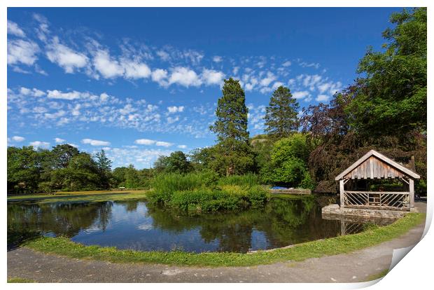 Craig y Nos Country park Print by Leighton Collins