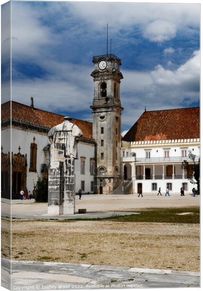 Historic Coimbra A Timeless Portuguese Gem Canvas Print by Dudley Wood