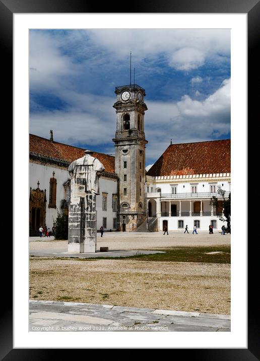 Historic Coimbra A Timeless Portuguese Gem Framed Mounted Print by Dudley Wood