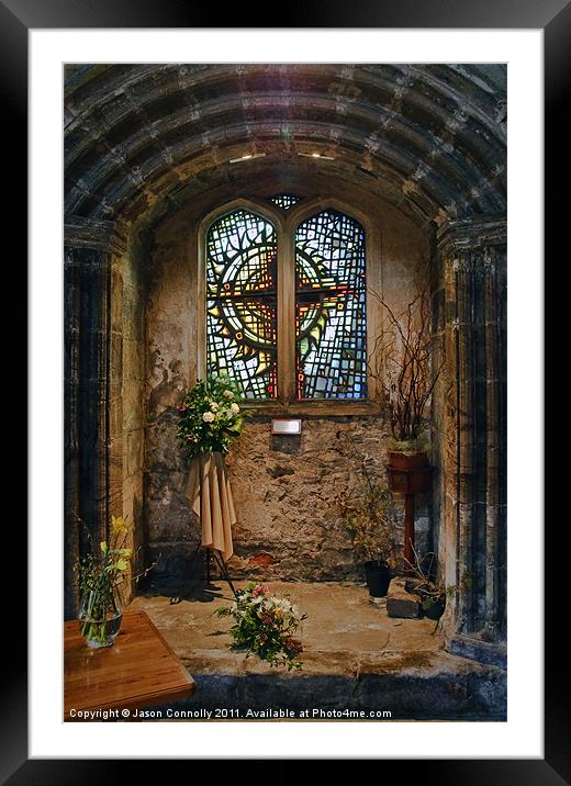 Culross Abbey Framed Mounted Print by Jason Connolly
