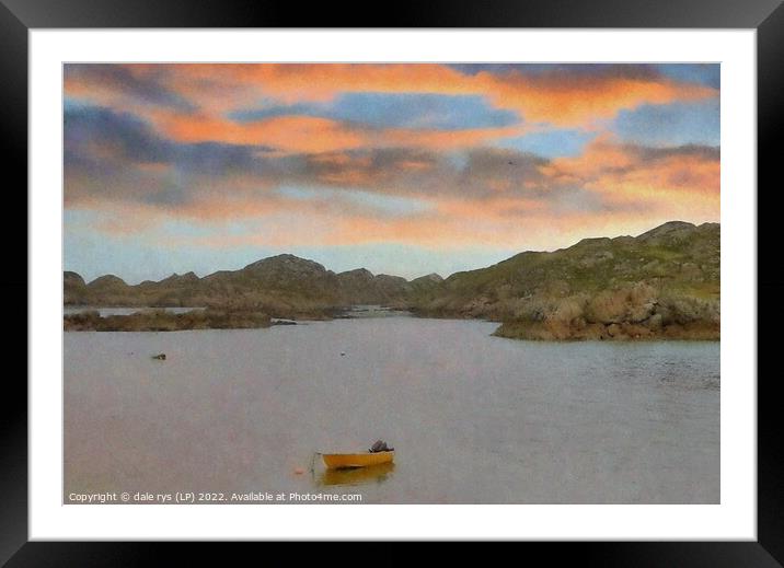 isle of mull   Framed Mounted Print by dale rys (LP)