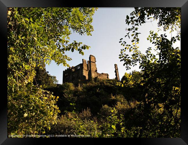Enchanting Castle Ruins Framed Print by Stephen Hamer