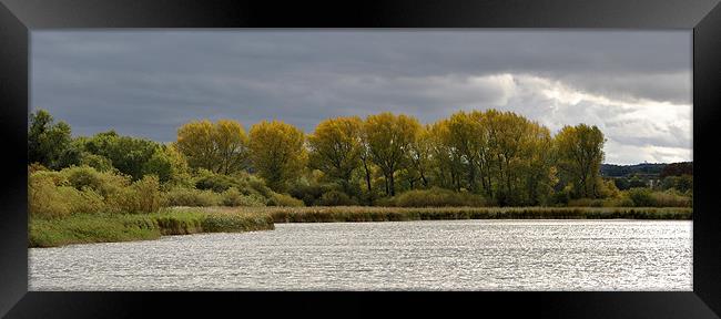 Autumn Storm Approaching Framed Print by graham young