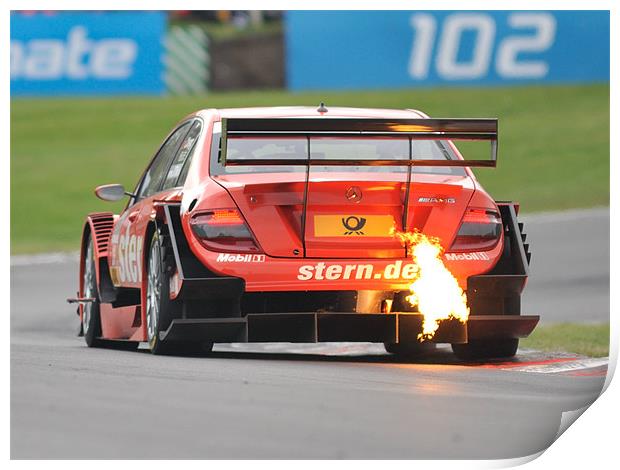 Franky Cheng - DTM 2010 Print by SEAN RAMSELL