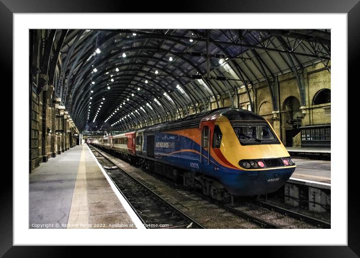 Arrival in the  Big Smoke Framed Mounted Print by Richard Perks
