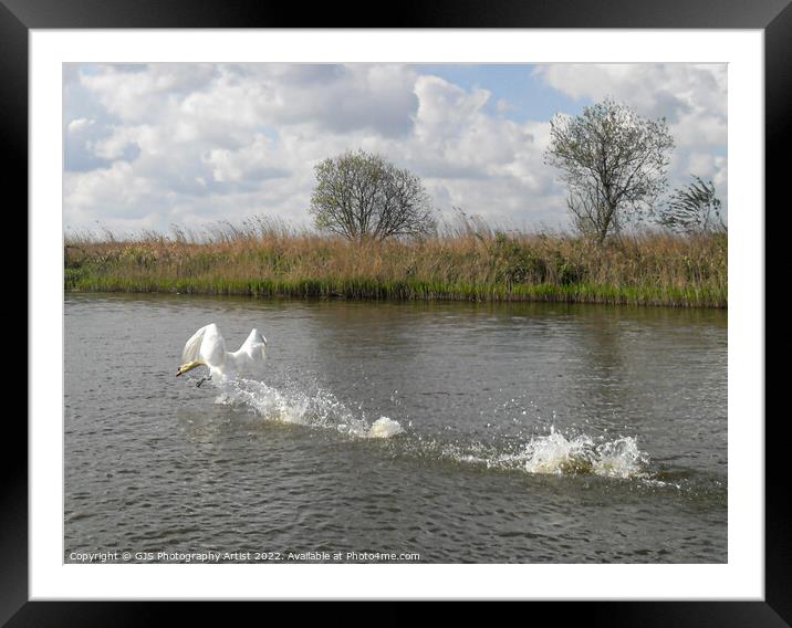 Big Splashes Framed Mounted Print by GJS Photography Artist