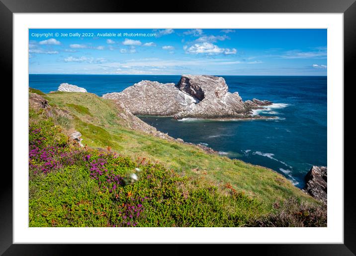 Bow Fiddle Rock, Portknockie, Scotland Framed Mounted Print by Joe Dailly