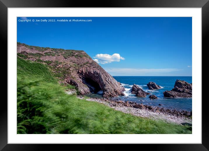 Seascape, Portknockie, Scotland Framed Mounted Print by Joe Dailly